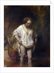 Woman Bathing in a Stream by Rembrandt van Rijn