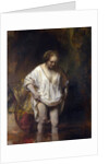 Woman Bathing in a Stream by Rembrandt van Rijn