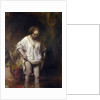 Woman Bathing in a Stream by Rembrandt van Rijn