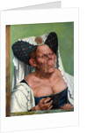A Grotesque Old Woman by Quentin Massys
