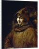 Portrait of His Son Titus, Dressed as a Monk by Rembrandt van Rijn