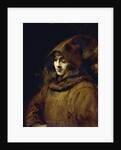 Portrait of His Son Titus, Dressed as a Monk by Rembrandt van Rijn