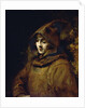 Portrait of His Son Titus, Dressed as a Monk by Rembrandt van Rijn