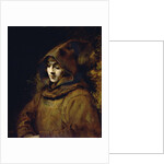 Portrait of His Son Titus, Dressed as a Monk by Rembrandt van Rijn