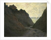 The Sunken Road in the Cliff at Varengeville by Claude Monet
