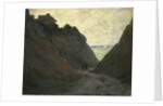 The Sunken Road in the Cliff at Varengeville by Claude Monet