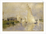 Regatta at Argenteuil by Pierre-Auguste Renoir