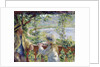 By the Water by Pierre-Auguste Renoir