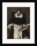Fray Hortensio Felix Paravicino by El Greco