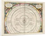 Plate 9 from Harmonia Macrocosmica by Andreas Cellarius