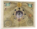 Plate 19 from Harmonia Macrocosmica by Andreas Cellarius