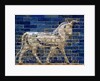 Detail of auroch on Ishtar Gate at Pergamon Museum by Anonymous