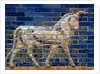 Detail of auroch on Ishtar Gate at Pergamon Museum by Anonymous