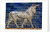 Detail of auroch on Ishtar Gate at Pergamon Museum by Anonymous