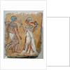 Armana style relief of a royal couple by Anonymous
