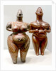 Clay female statues from Hacilar by Anonymous