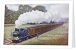 Tank locomotive pulling a Great Eastern Railway train by Anonymous