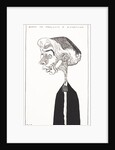Caricature of Art Critic Roger Fry by Anonymous