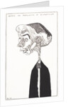 Caricature of Art Critic Roger Fry by Anonymous