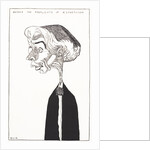 Caricature of Art Critic Roger Fry by Anonymous