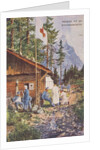 Austrian Red Cross card from WWI by Corbis