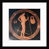 Attic red-figure cup with gymnasium scene by Euphronios and Onesimos
