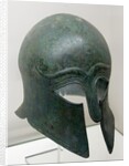 Corinthian helmet by Anonymous