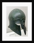 Corinthian helmet by Anonymous