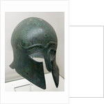 Corinthian helmet by Anonymous
