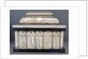 Embriachi workshop jewelery casket with pairs of lovers by Anonymous
