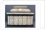 Embriachi workshop jewelery casket with pairs of lovers by Anonymous