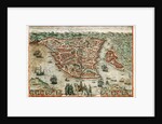 Map of Byzantium and Constantinople by Anonymous