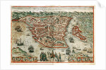 Map of Byzantium and Constantinople by Anonymous