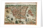 Map of Byzantium and Constantinople by Anonymous