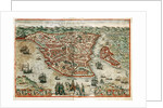 Map of Byzantium and Constantinople by Anonymous