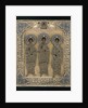 Russian icon with Saint Gurii, Saint Samon, and Saint Aviv by Anonymous