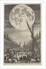 Etching of lunar disk by Jan Goeree