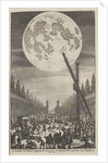 Etching of lunar disk by Jan Goeree