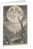 Etching of lunar disk by Jan Goeree