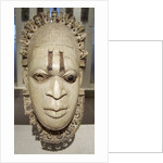 Benin Iyoba pendant mask by Anonymous