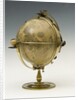 Rare lunar globe by Anonymous
