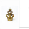 Gold and silver Torah crown by Anonymous