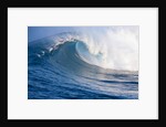 Breaking waves at a surfing area called Peahi, north shore of Maui, Hawaii by Anonymous