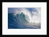 Breaking waves at a surfing area called Peahi, north shore of Maui, Hawaii by Anonymous