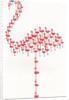 Nonconformist blue flamingo by Anonymous