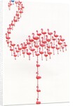 Nonconformist blue flamingo by Anonymous