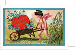 Messenger of Love postcard by Anonymous