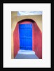 Colorful building in Oia on Santorini in the Greek Isles by Anonymous