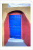 Colorful building in Oia on Santorini in the Greek Isles by Anonymous