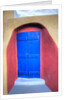 Colorful building in Oia on Santorini in the Greek Isles by Anonymous